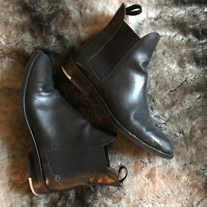 Everlane booties - well loved